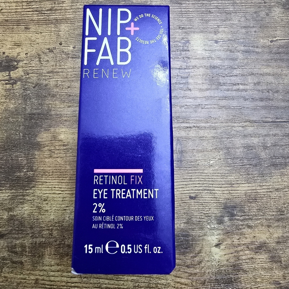 New Nip+Fab Renew Retinol Fix Eye Treatment 15 ML 0.5 Fl Oz